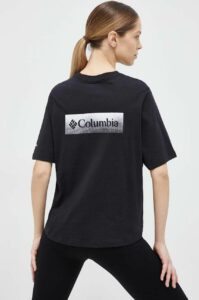 Tričko Columbia černá