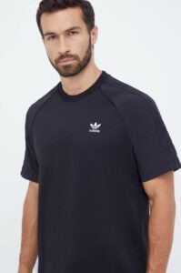 Tričko adidas Originals černá barva