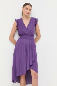 Šaty Morgan fialová barva