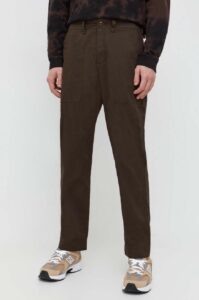 Bavlněné kalhoty Abercrombie & Fitch