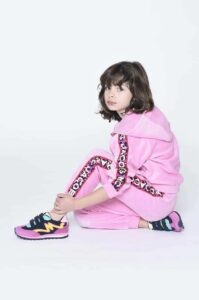 Dětská mikina Marc Jacobs růžová barva