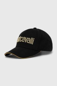 Bavlněná baseballová čepice Just Cavalli s