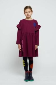 Dívčí šaty Bobo Choses fialová