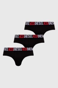 Kalhotky Diesel 3-pack černá