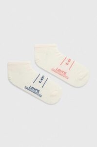 Ponožky Levi's 2-pack bílá