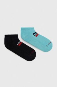 Ponožky Levi's 2-pack černá