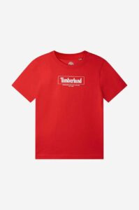 Dětské bavlněné tričko Timberland Short Sleeves Tee-shirt