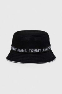 Klobouk Tommy Jeans černá