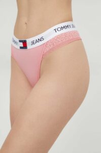 Tanga Tommy Jeans růžová