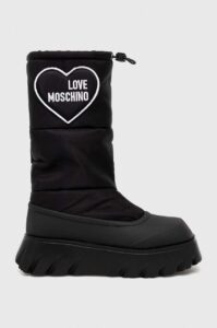 Sněhule Love Moschino černá