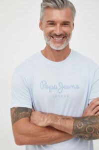 Bavlněné tričko Pepe Jeans JAYDEN