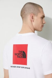 Bavlněné tričko The North Face M S/S Redbox
