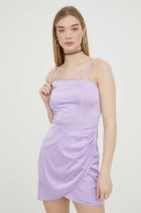 Šaty Hollister Co. fialová