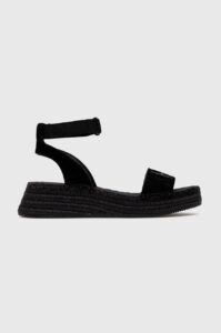 Sandály Calvin Klein Jeans SPORTY WEDGE ROPE SU CON