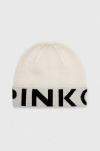 Čepice Pinko béžová barva