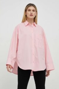 Košile By Malene Birger růžová barva