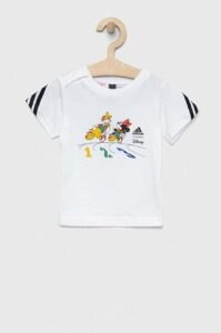 Dětské bavlněné tričko adidas x Disney