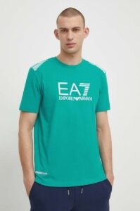 Tričko EA7 Emporio Armani zelená