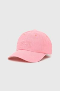 Bavlněná baseballová čepice Billabong růžová