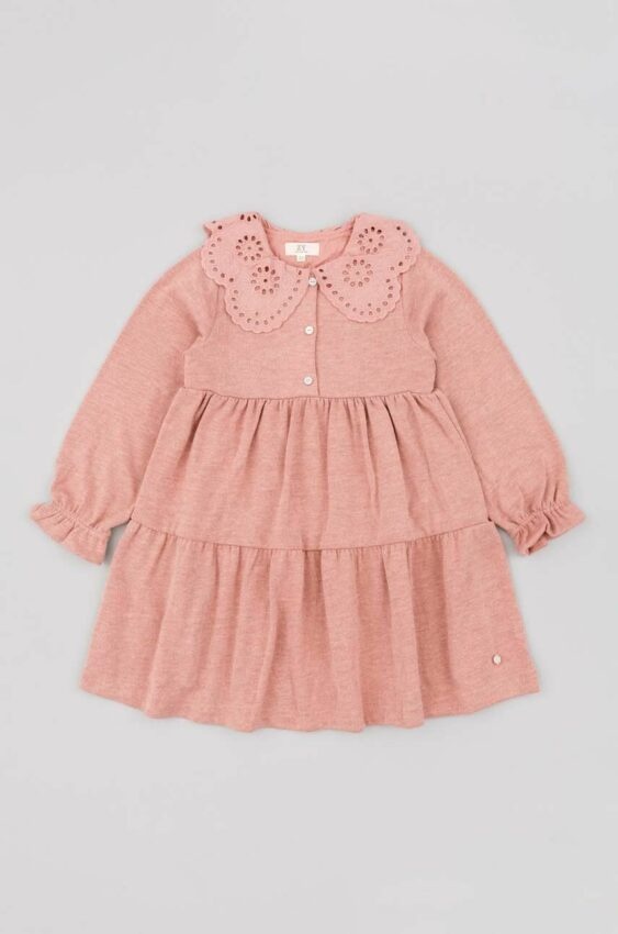 Dívčí šaty zippy růžová