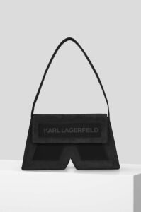 Semišová kabelka Karl Lagerfeld