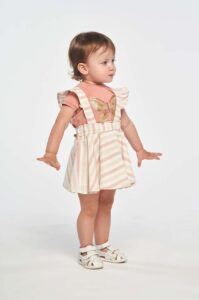 Dětská sukně Birba&Trybeyond béžová barva