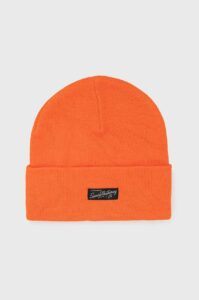 Čepice Superdry oranžová barva