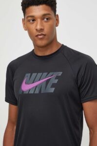 Tréninkové tričko Nike černá barva