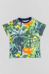 Bavlněné dětské tričko zippy