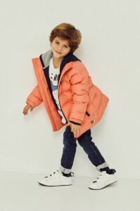 Dětská bunda zippy oranžová