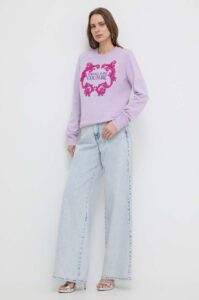 Bavlněná mikina Versace Jeans Couture dámská