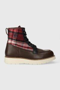 Boty Tommy Hilfiger TH AMERICAN MIX CHECK