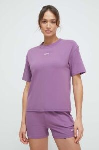 Tričko HUGO fialová