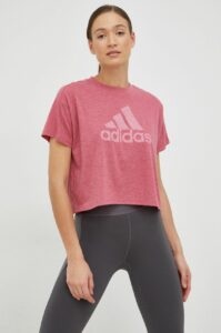 Tričko adidas růžová