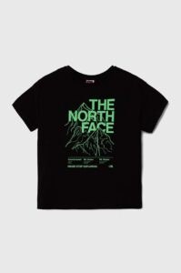 Dětské bavlněné tričko The North Face B MOUNTAIN LINE