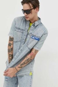 Džínová košile Karl Lagerfeld Jeans pánská