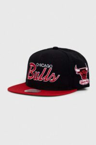 Kšiltovka Mitchell&Ness Chicago Bulls černá