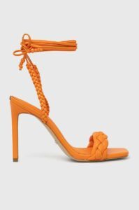 Sandály Guess BINGO oranžová barva