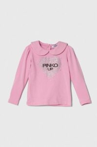 Kojenecké tričko s dlouhým rukávem Pinko Up