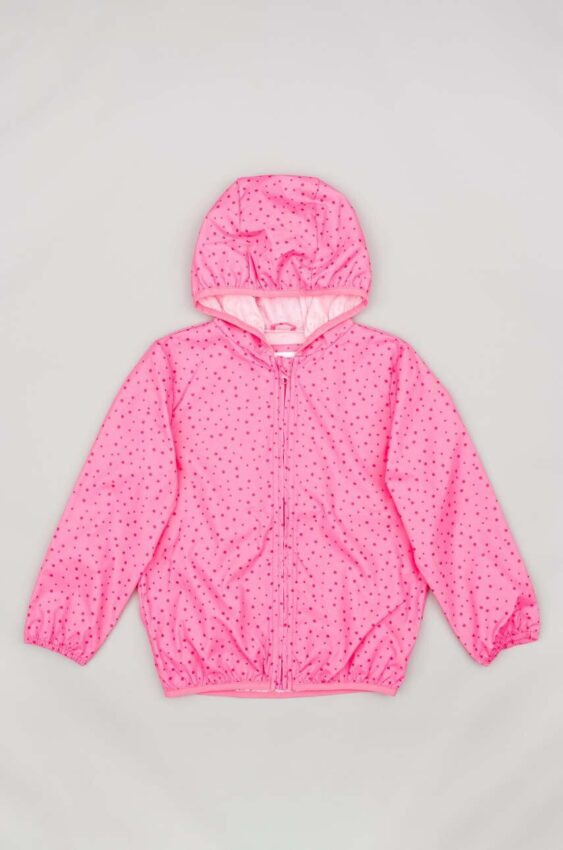 Dětská bunda zippy růžová