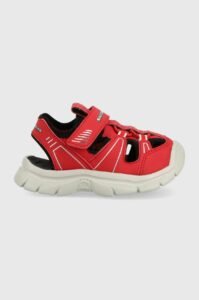 Dětské sandály Skechers červená
