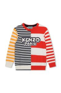 Dětský bavlněný svetr Kenzo Kids