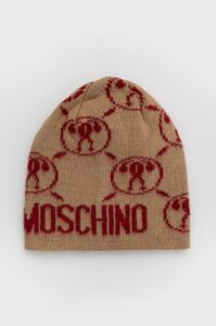 Čepice z vlněné směsi Moschino