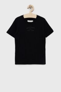 Dětské tričko Abercrombie & Fitch černá