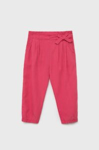 Dětské kalhoty Birba&Trybeyond růžová