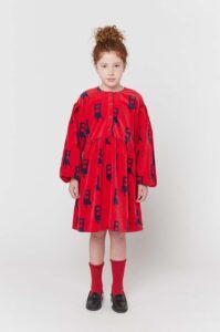 Dívčí šaty Bobo Choses červená