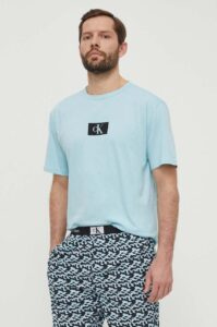 Bavlněné pyžamové tričko Calvin Klein