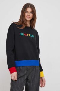 Bavlněná mikina United Colors of Benetton dámská