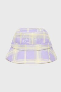 Oboustranný klobouk Karl Kani fialová