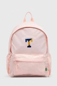 Dětský batoh Tommy Hilfiger růžová barva
